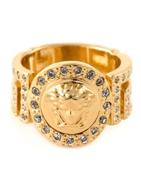 women versace ring|authentic Versace jewelry.